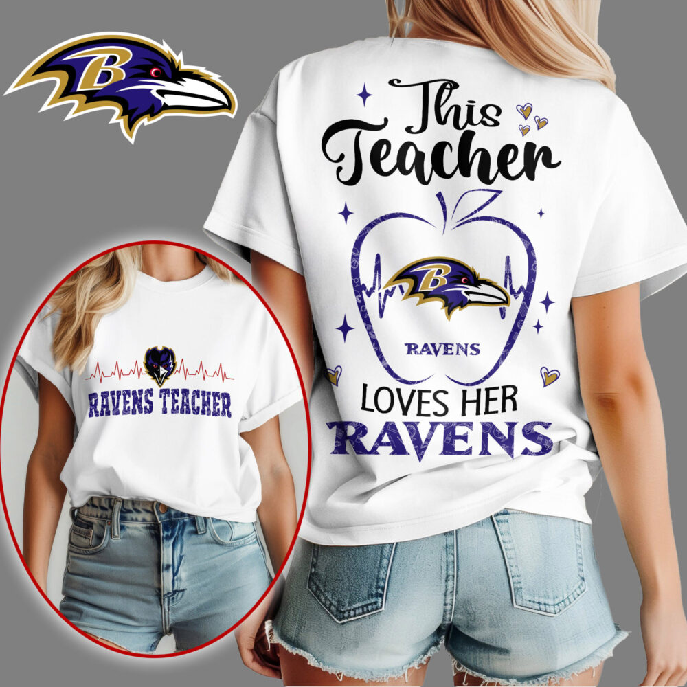 Baltimore Ravens | Premium Teacher Appreciation Month Women Shirt NY