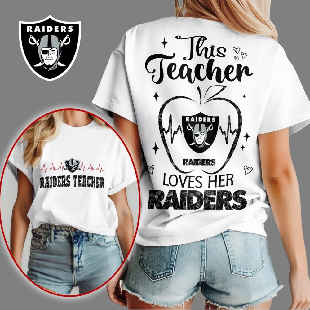 Las Vegas Raiders | Premium Teacher Appreciation Month Women Shirt NY