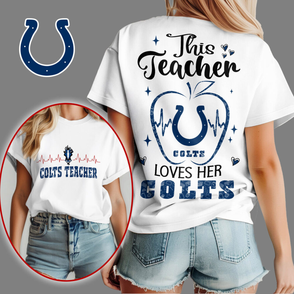 Indianapolis Colts | Premium Teacher Appreciation Month Women Shirt NY