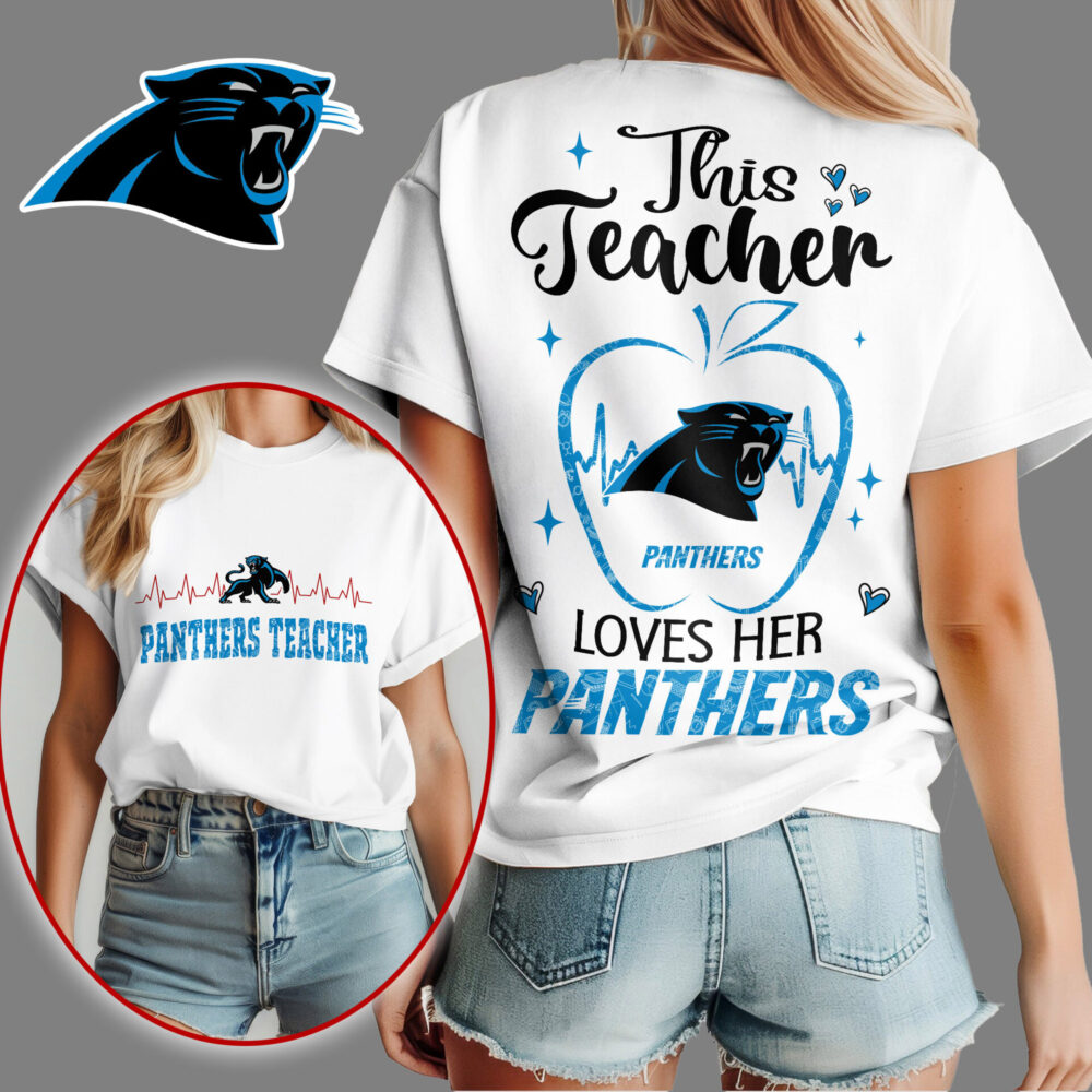 Carolina Panthers | Premium Teacher Appreciation Month Women Shirt NY