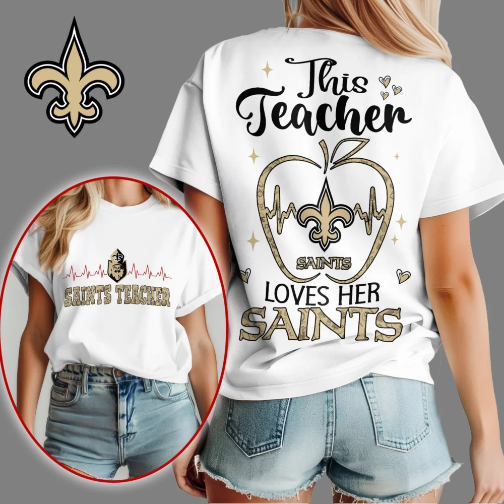 New Orleans Saints | Premium Teacher Appreciation Month Women Shirt NY