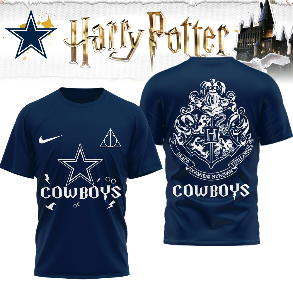Dallas Cowboys | Premium NFL x Harry Potter 3D Shirt HI