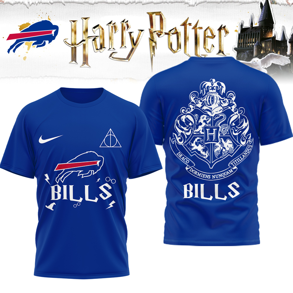 Buffalo Bills | Premium NFL x Harry Potter 3D Shirt HI