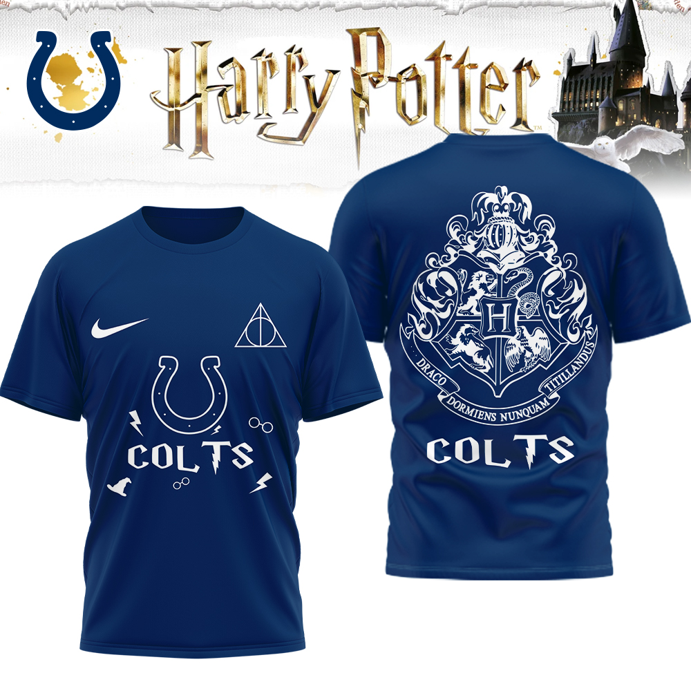 Indianapolis Colts | Premium NFL x Harry Potter 3D Shirt HI