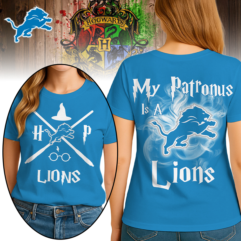 Detroit Lions | Premium NFL and Harry Potter Fan Shirt HI