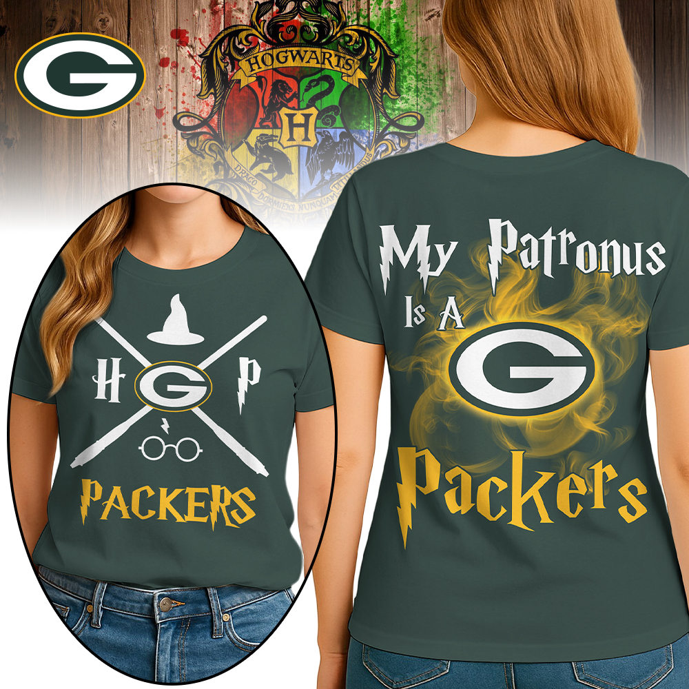 Green Bay Packers | Premium NFL and Harry Potter Fan Shirt HI