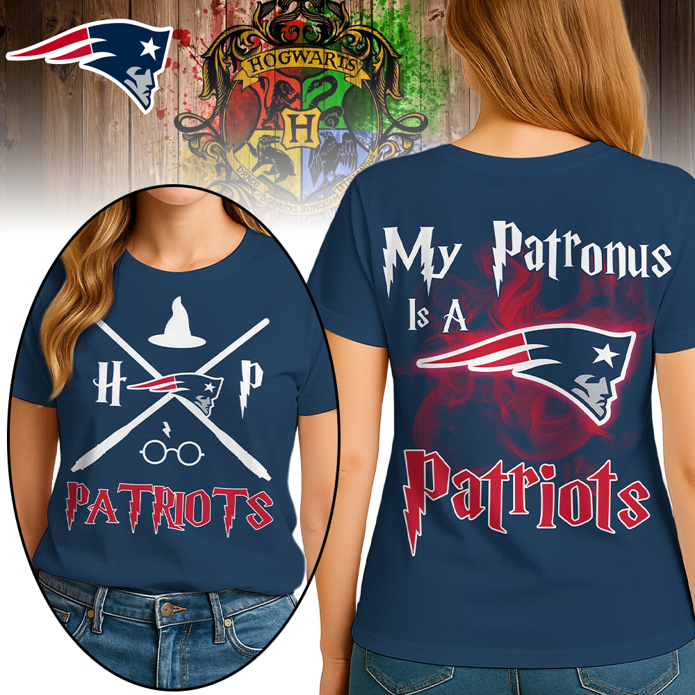 New England Patriots | Premium NFL and Harry Potter Fan Shirt HI