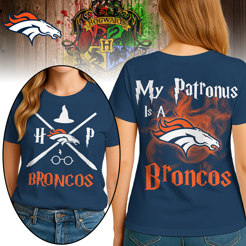 Denver Broncos | Premium NFL and Harry Potter Fan Shirt HI