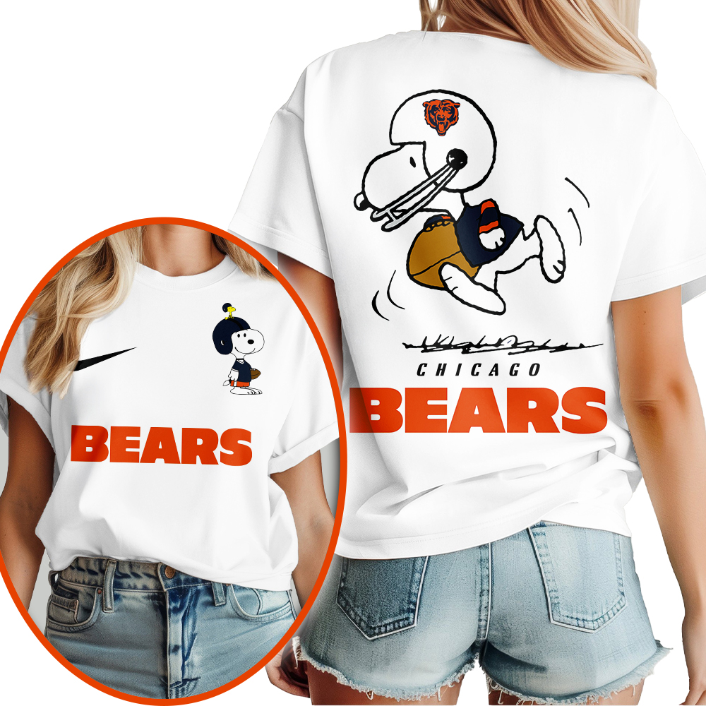 Chicago Bears | Premium NFL x Peanuts 3D Shirt HI