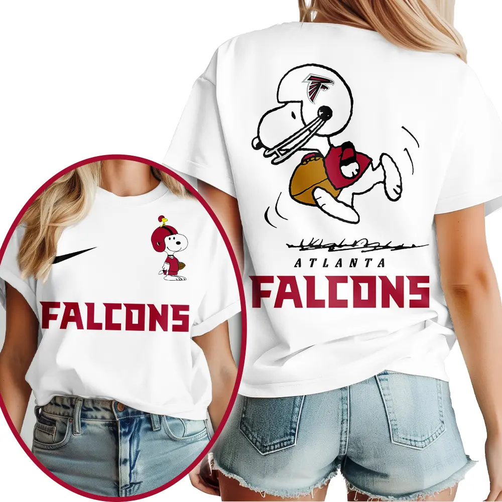 Atlanta Falcons | Premium NFL x Peanuts 3D Shirt HI