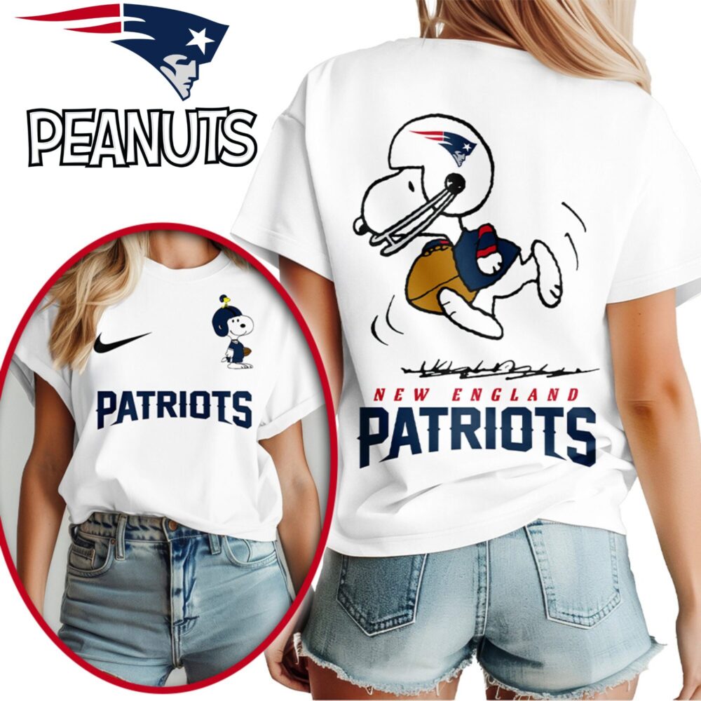 New England Patriots | Premium NFL x Peanuts 3D Shirt HI