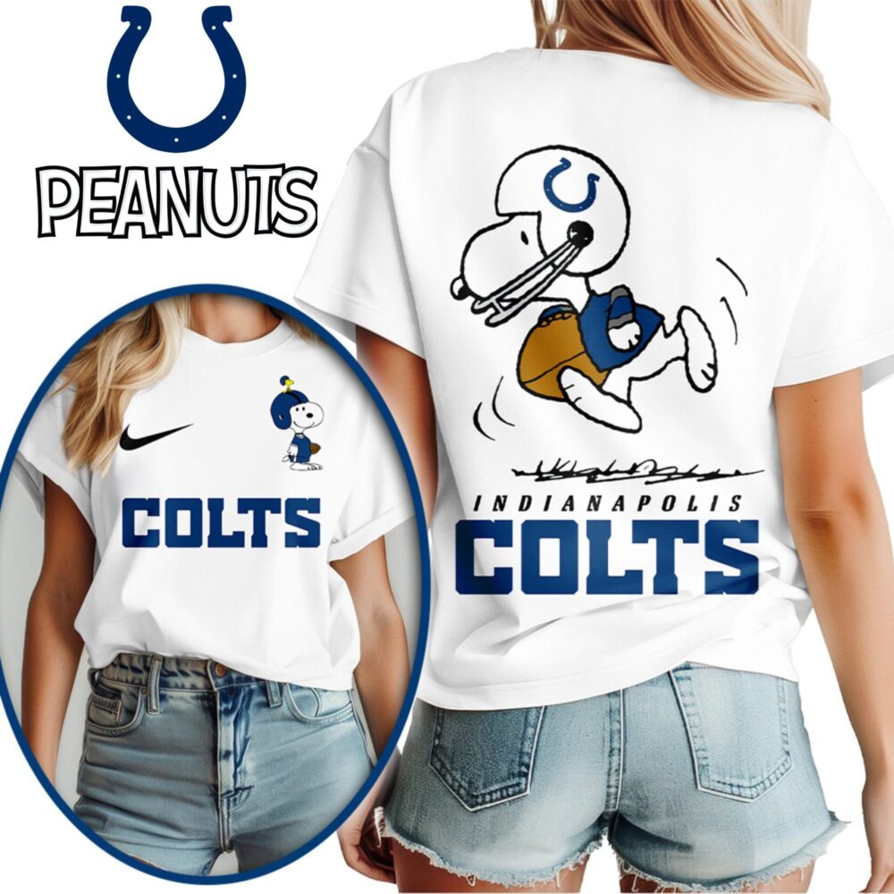 Indianapolis Colts | Premium NFL x Peanuts 3D Shirt HI