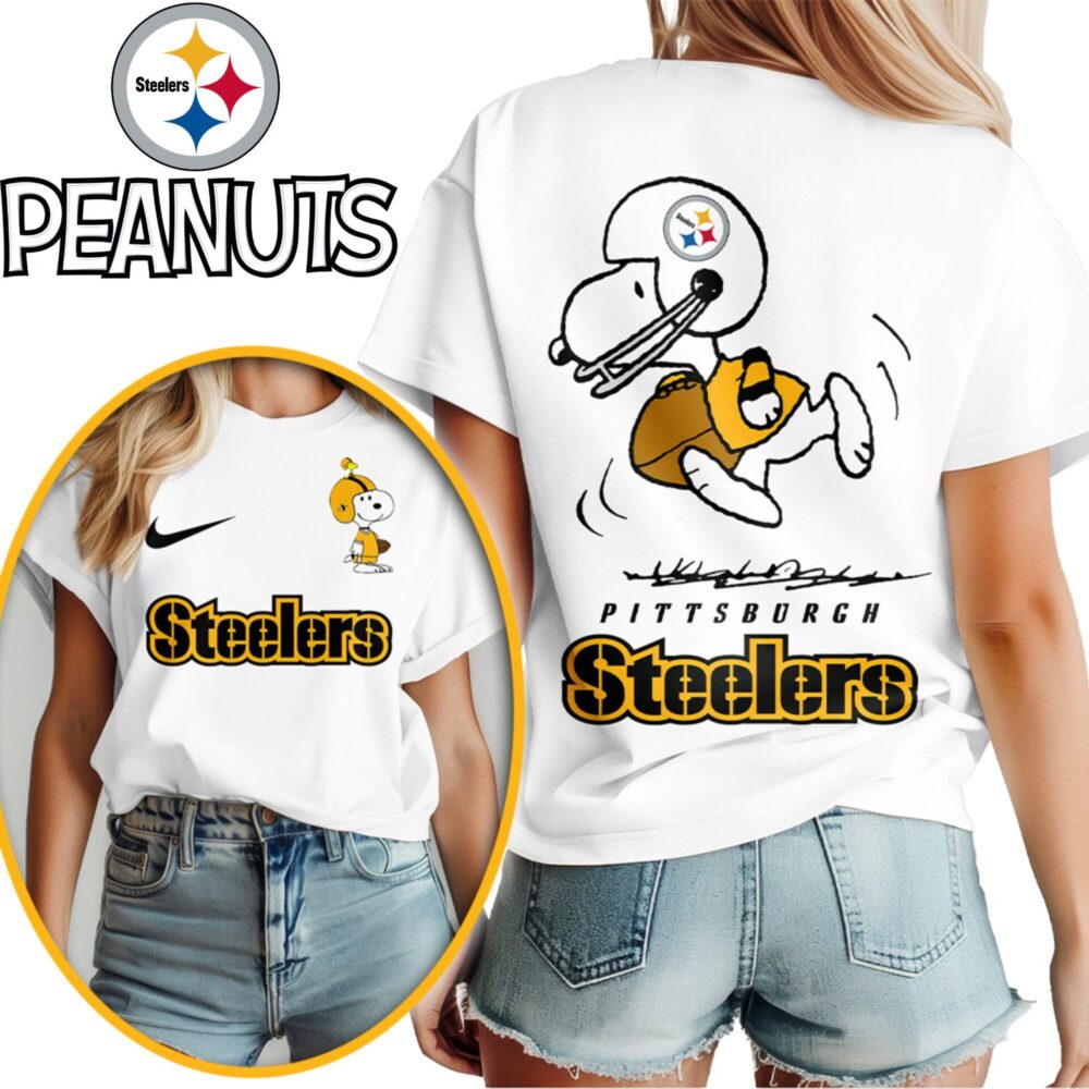Pittsburgh Steelers | Premium NFL x Peanuts 3D Shirt HI