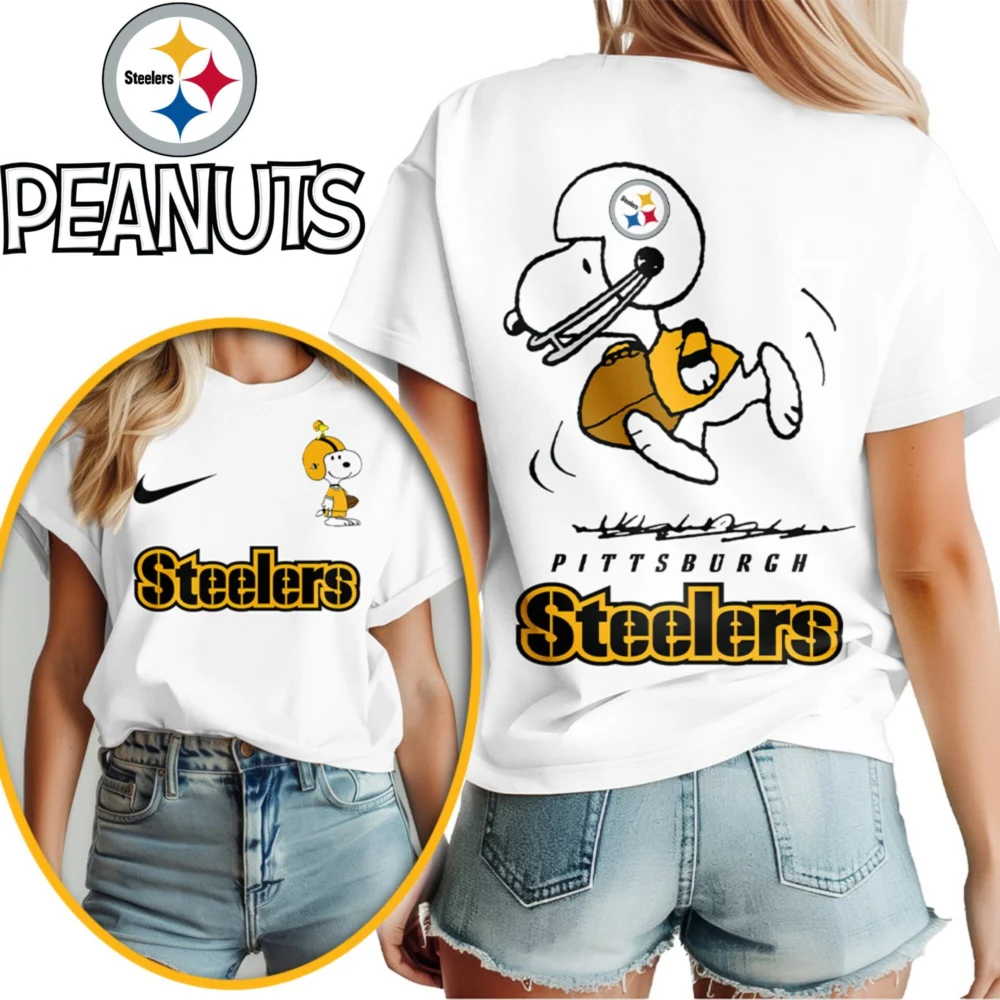 Pittsburgh Steelers | Premium NFL x Peanuts 3D Shirt HI