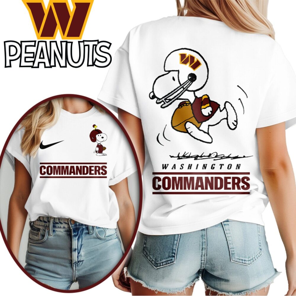 Washington Commanders | Premium NFL x Peanuts 3D Shirt HI