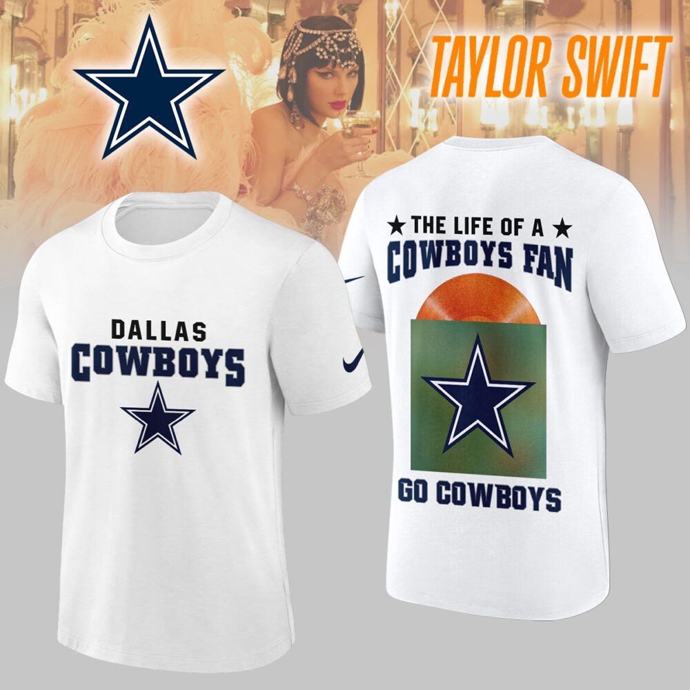 Dallas Cowboys | Premium NFL x Taylor Swift 3D Shirt HI