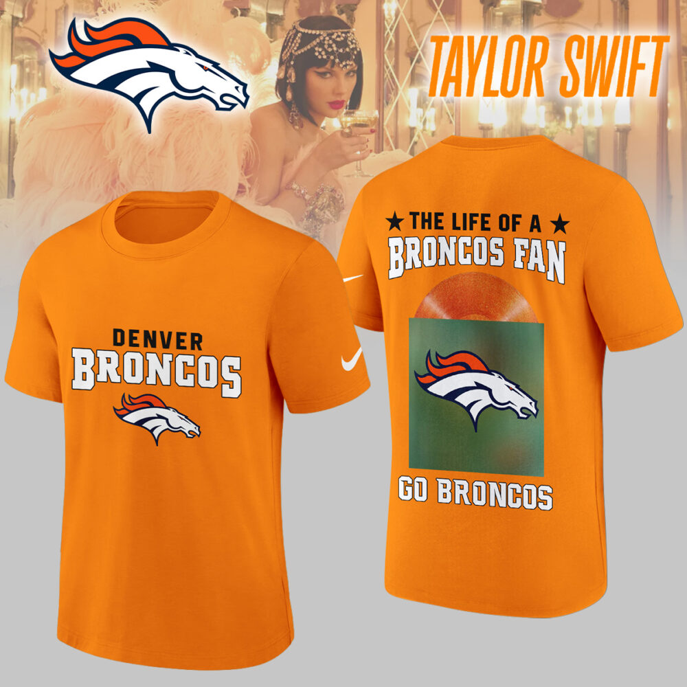 Denver Broncos | Premium NFL x Taylor Swift 3D Shirt HI