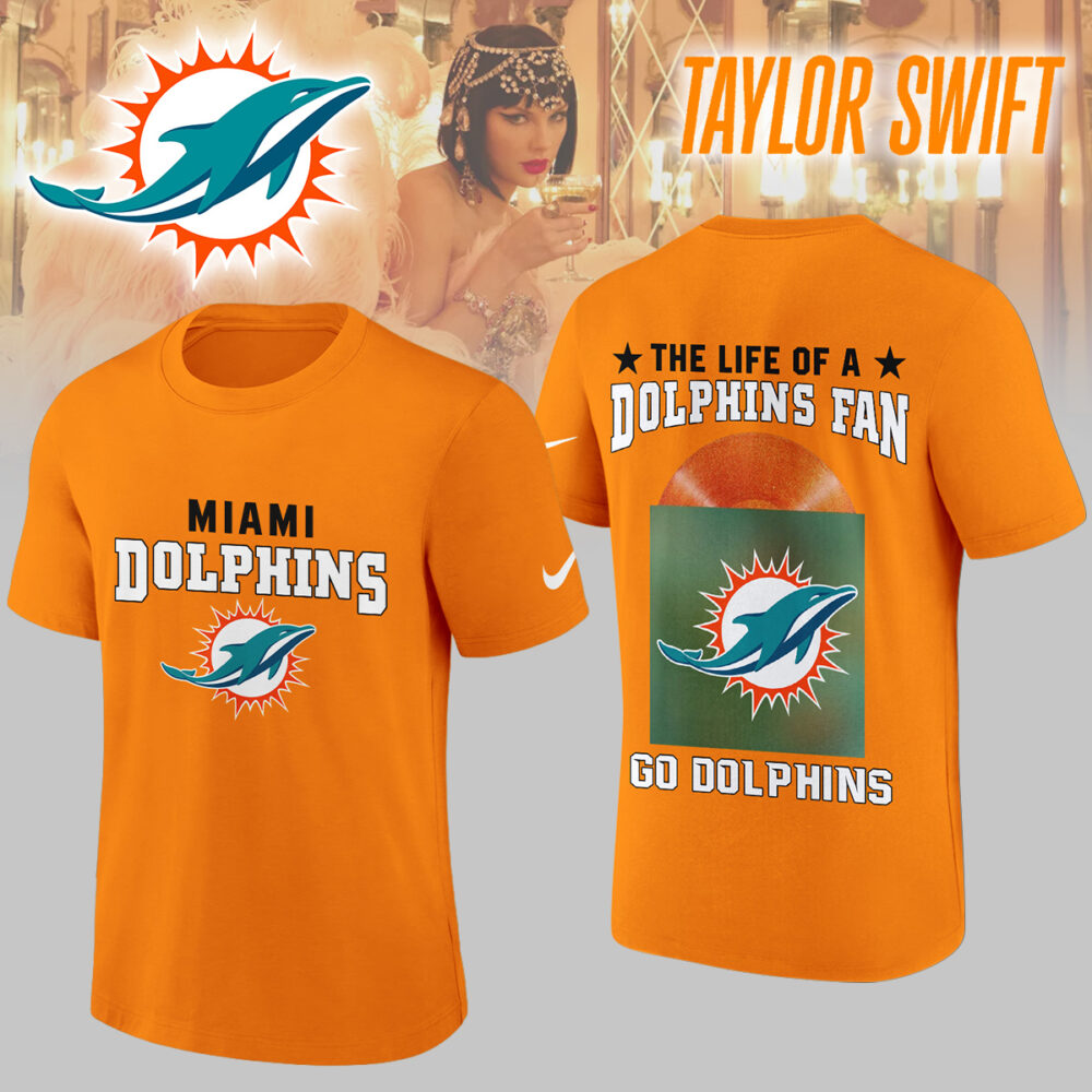 Miami Dolphins | Premium NFL x Taylor Swift 3D Shirt HI