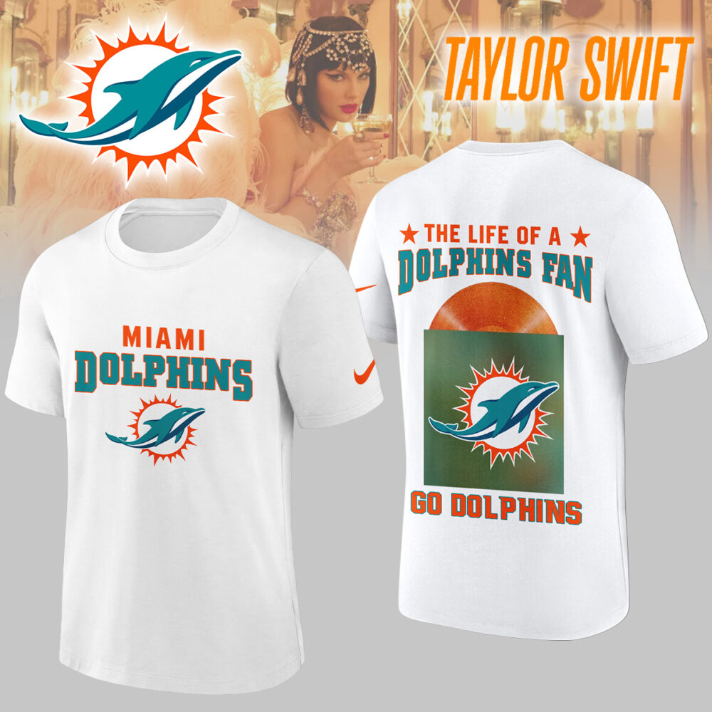 Miami Dolphins | Premium NFL x Taylor Swift 3D Shirt HI