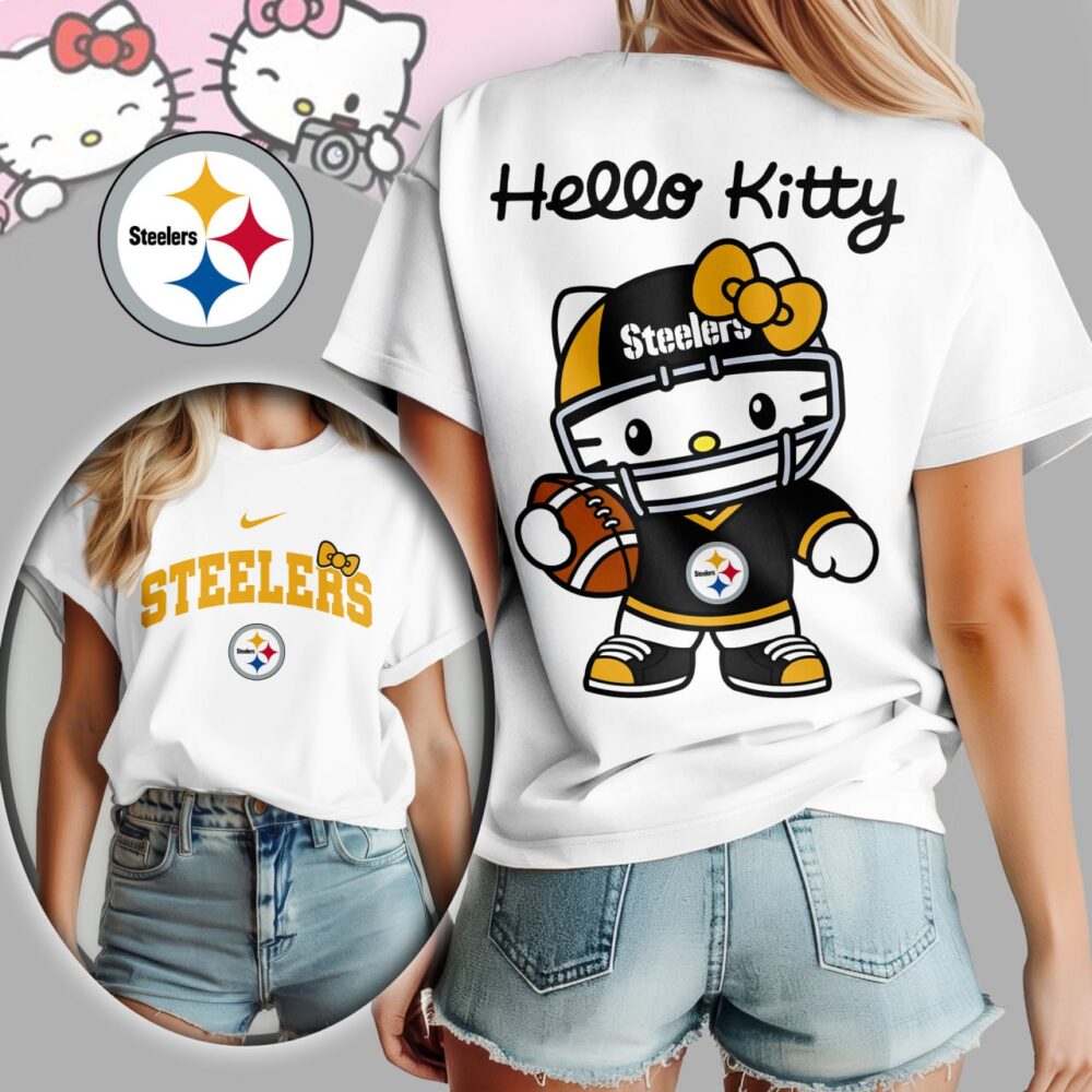 Pittsburgh Steelers | Premium NFL Hello Kitty Women Shirt TD