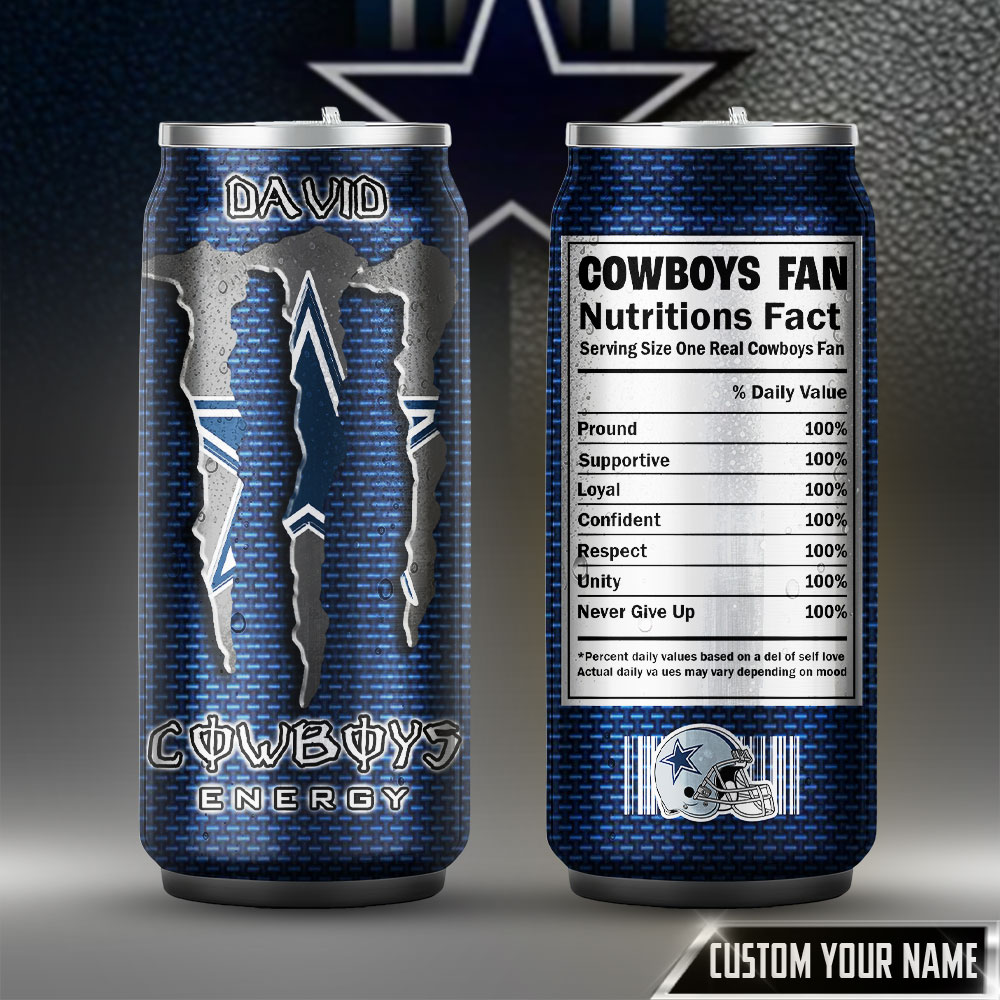Dallas cowboys | Premium NFL Monster Can Tumbler TD