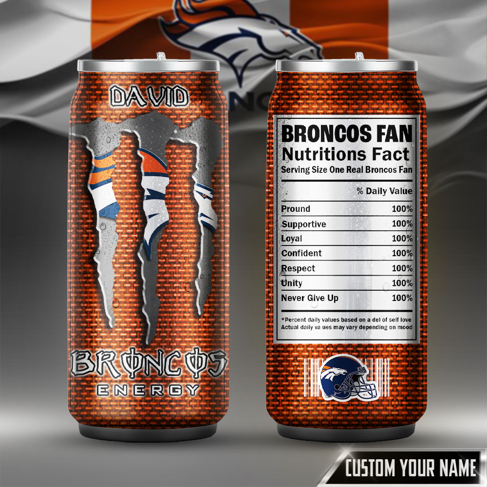 Denver Broncos | Premium NFL Monster Can Tumbler TD