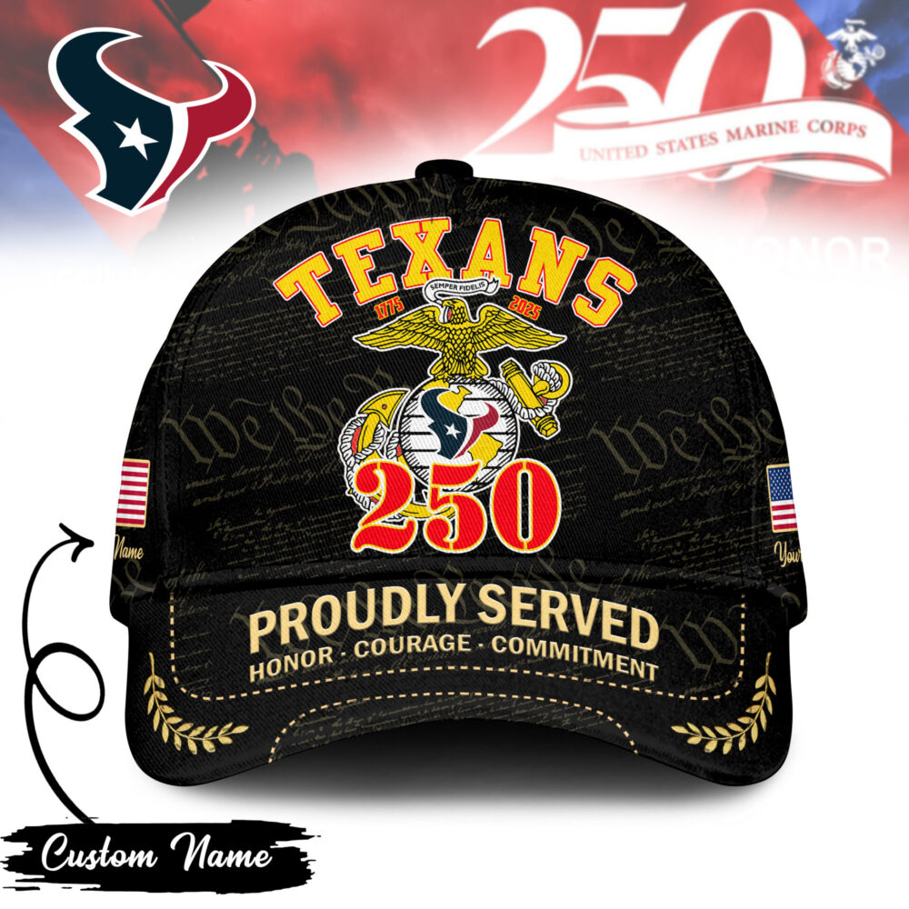 Houston Texans | Premium NFL Proudly Served Classic Cap TD - Cap