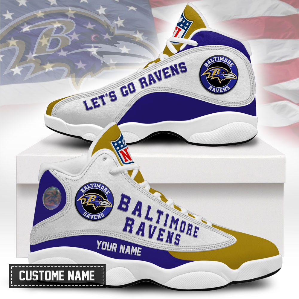 Baltimore Ravens | Premium NFL Game Day Air Jordan 13 TD
