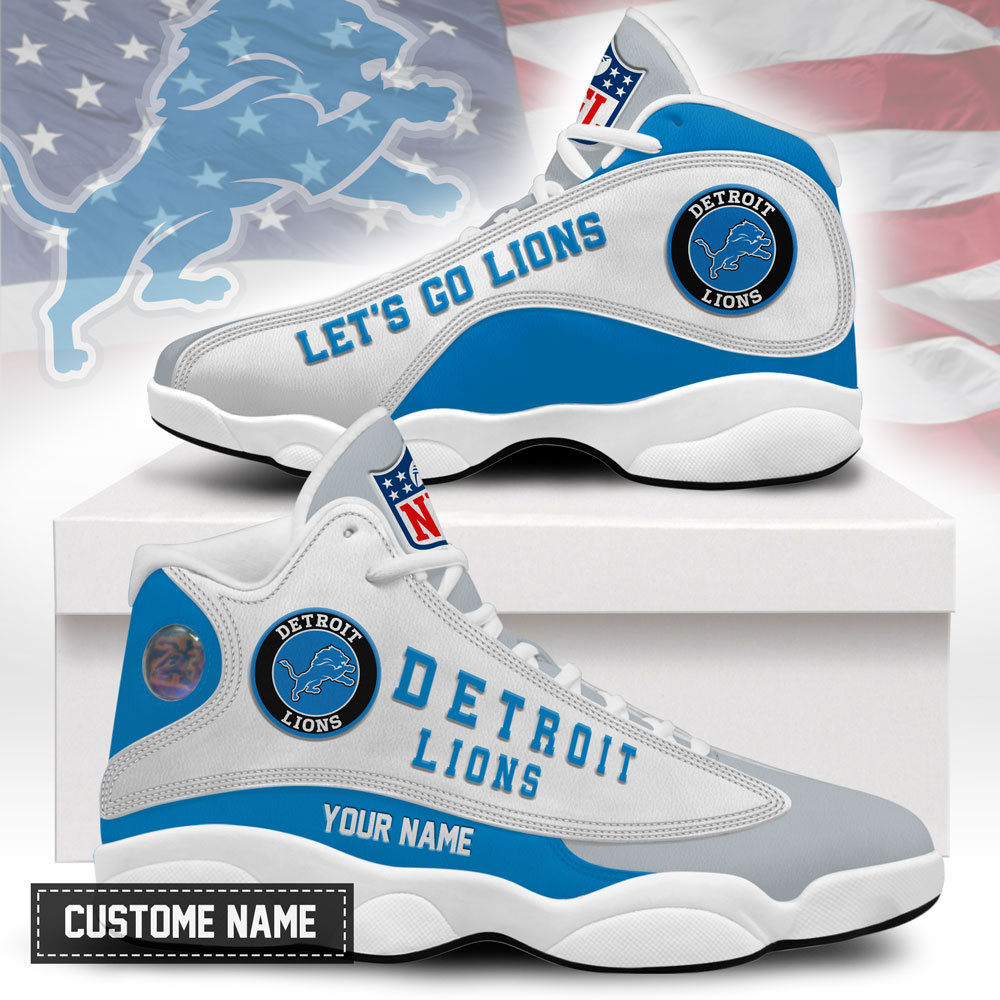 Detroit Lions | Premium NFL Game Day Air Jordan 13 TD