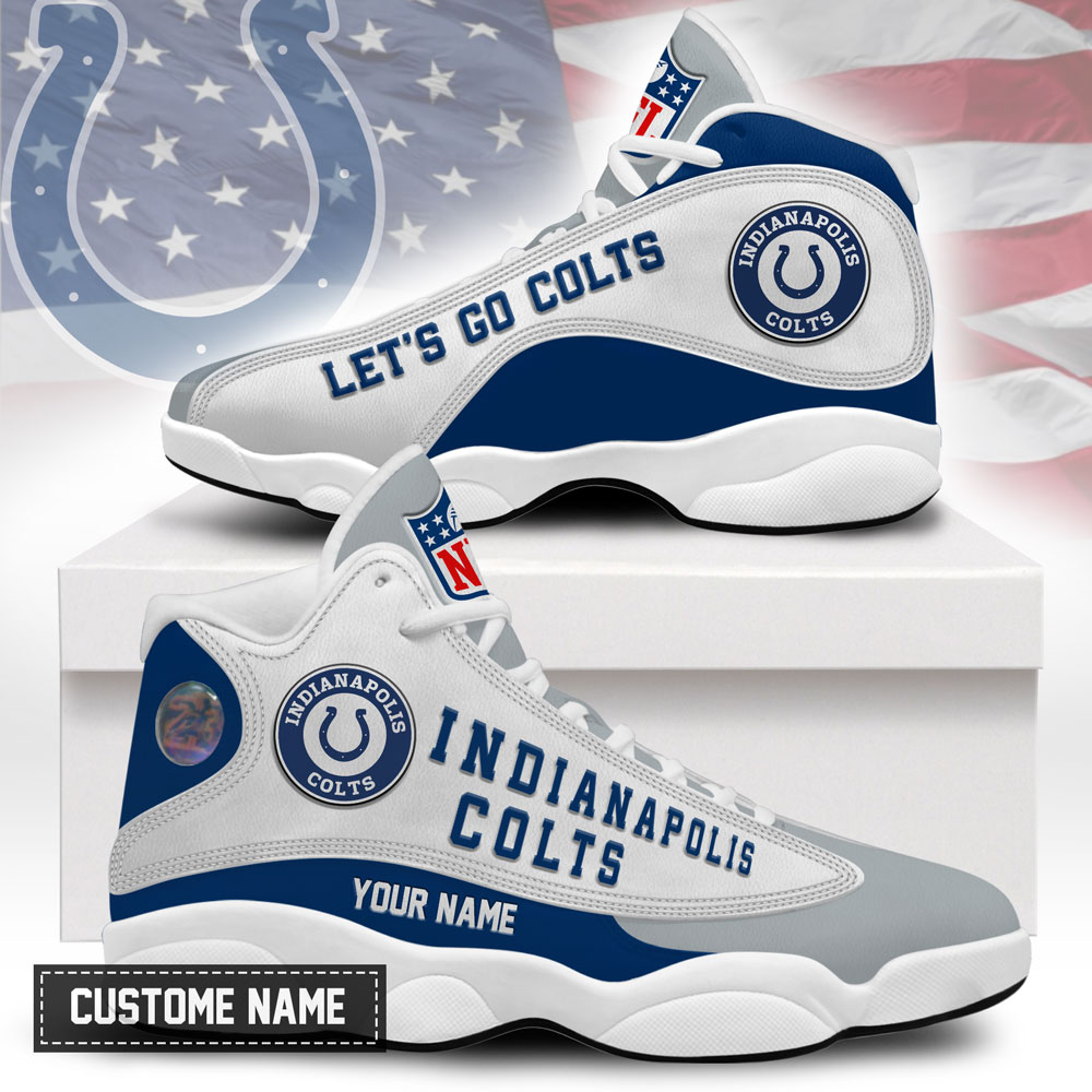 Indianapolis Colts | Premium NFL Game Day Air Jordan 13 TD
