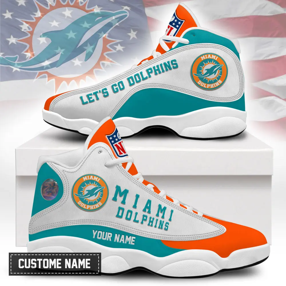 Miami Dolphins | Premium NFL Game Day Air Jordan 13 TD