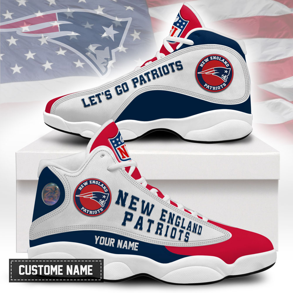 New England Patriots | Premium NFL Game Day Air Jordan 13 TD