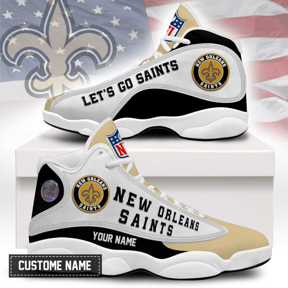 New Orleans Saints | Premium NFL Game Day Air Jordan 13 TD