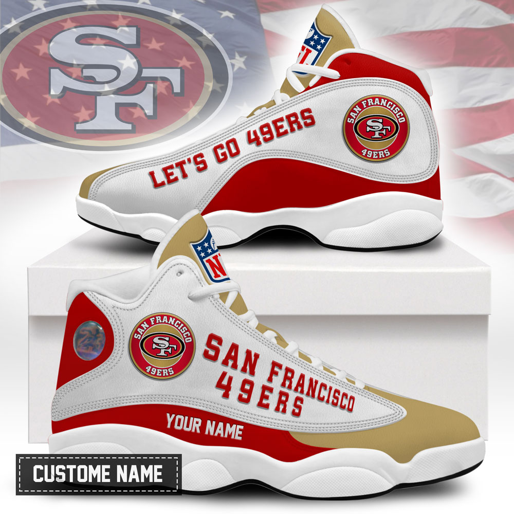 San Francisco 49ers | Premium NFL Game Day Air Jordan 13 TD