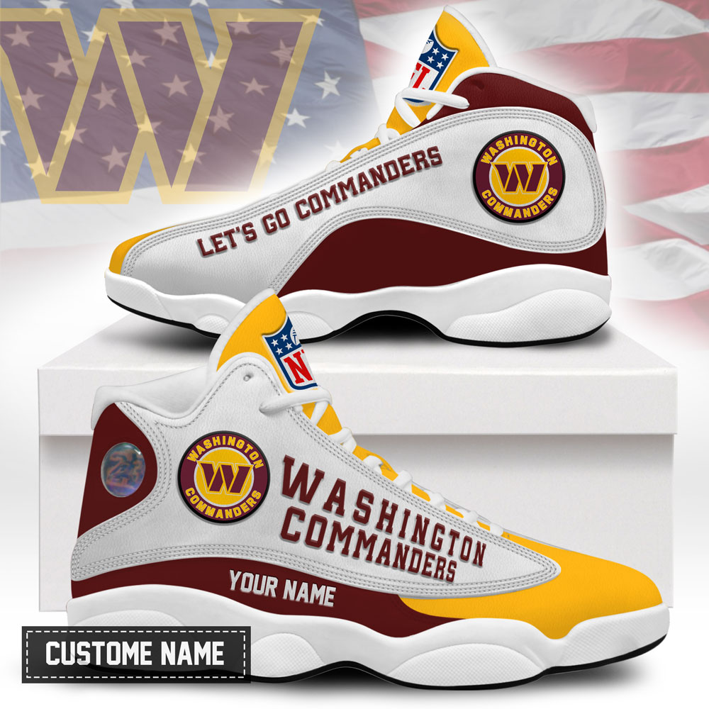 Washington Commanders | Premium NFL Game Day Air Jordan 13 TD