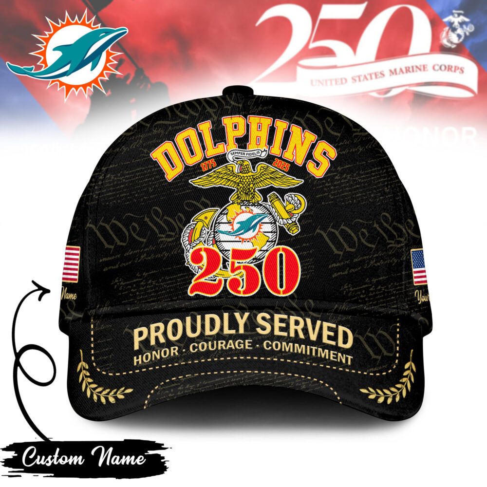 Miami Dolphins | Premium NFL Proudly Served Classic Cap TD