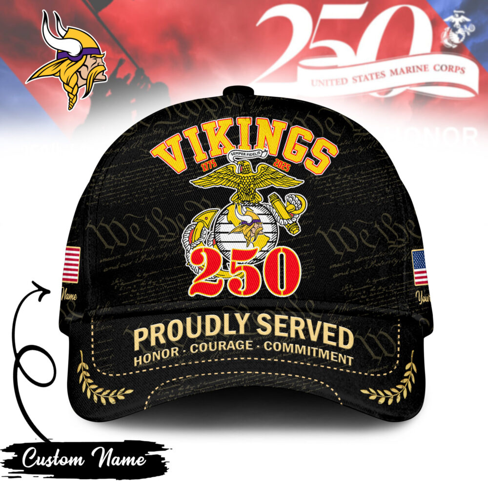 Minnesota Vikings | Premium NFL Proudly Served Classic Cap TD
