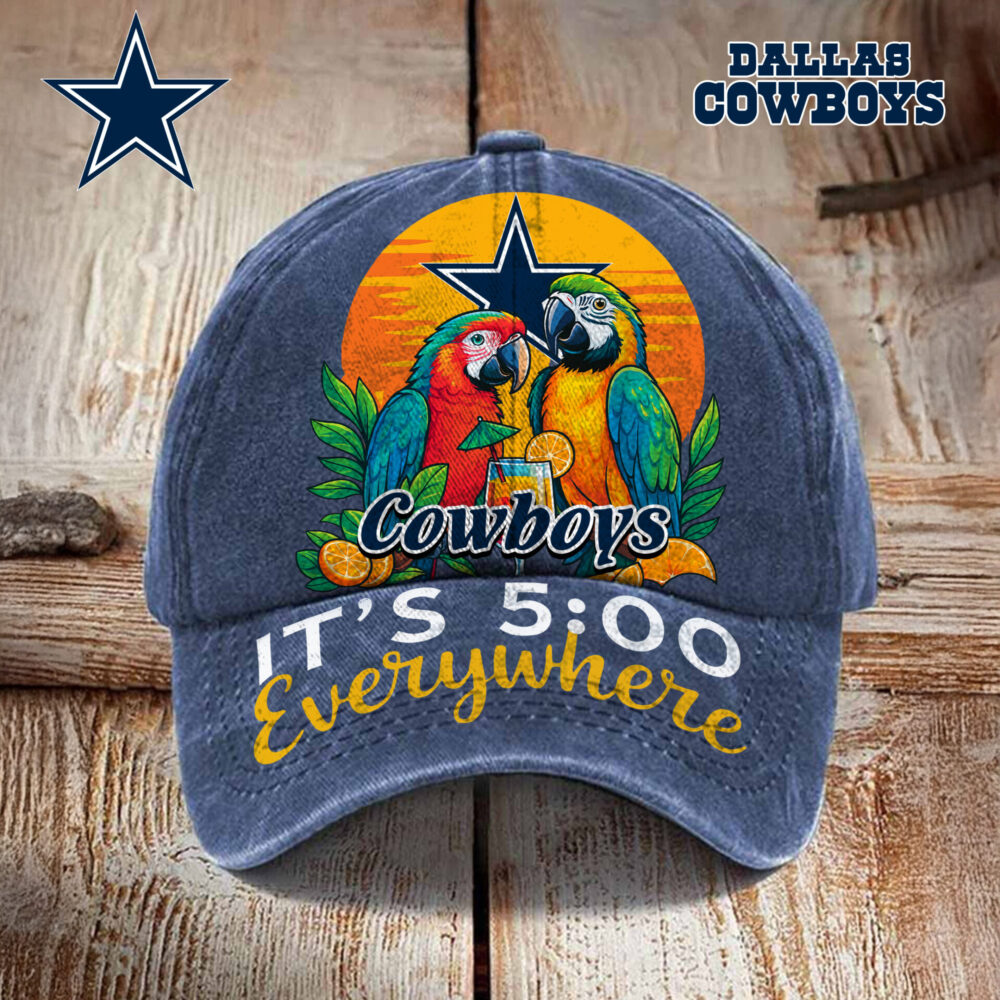 Dallas Cowboys | Premium NFL Its 5 Oclock Everywhere Cap