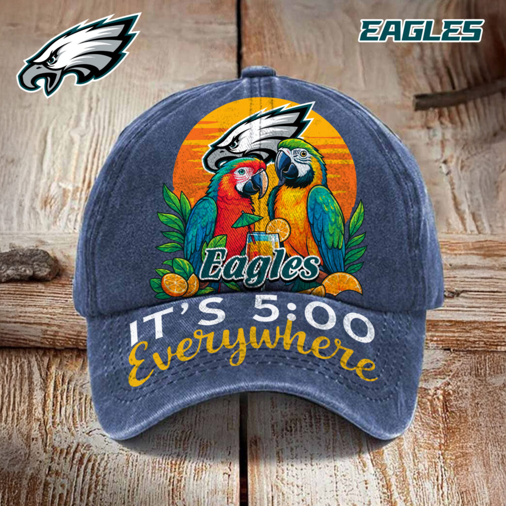 Philadelphia Eagles | Premium NFL Its 5 Oclock Everywhere Cap