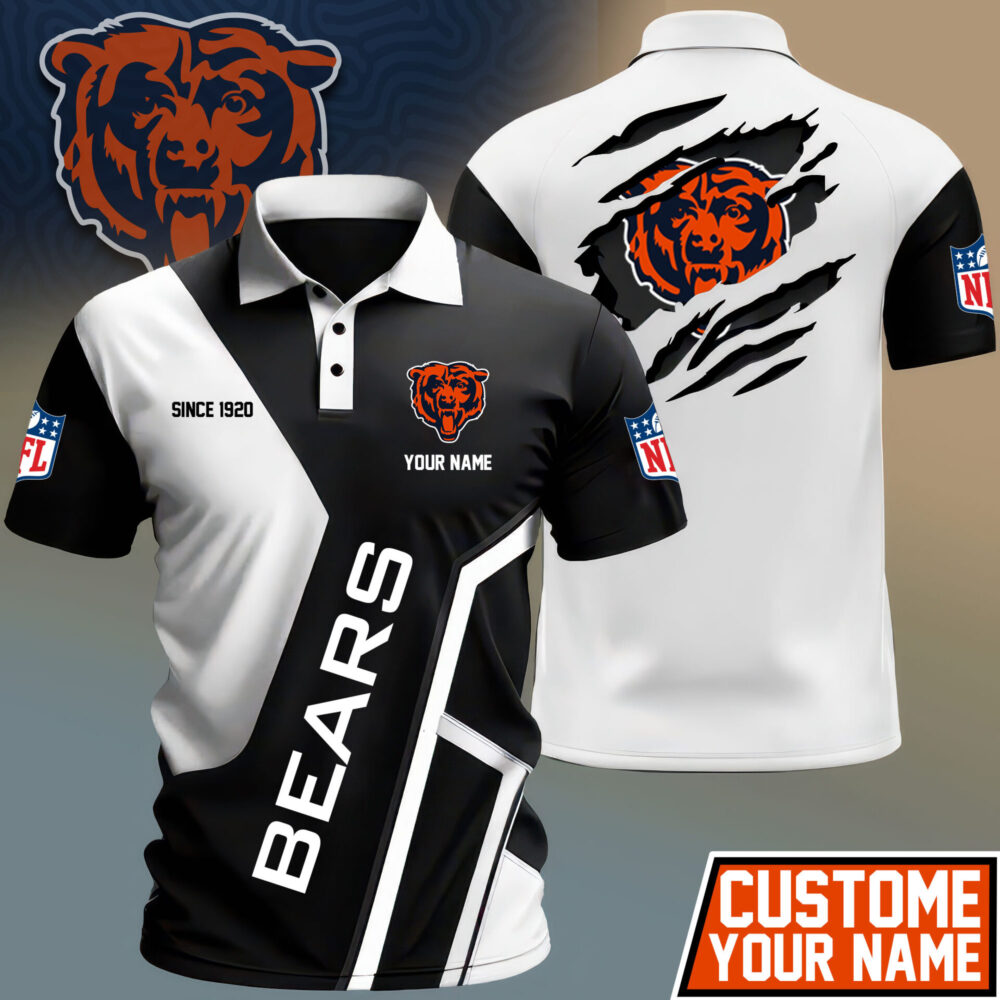 Chicago Bears | Premium NFL Game Day Classic Polo TD - 2XL