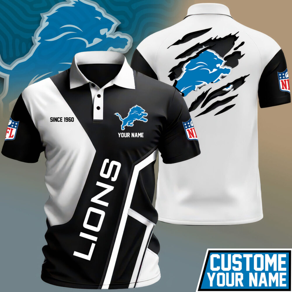 Detroit Lions | Premium NFL Game Day Classic Polo TD
