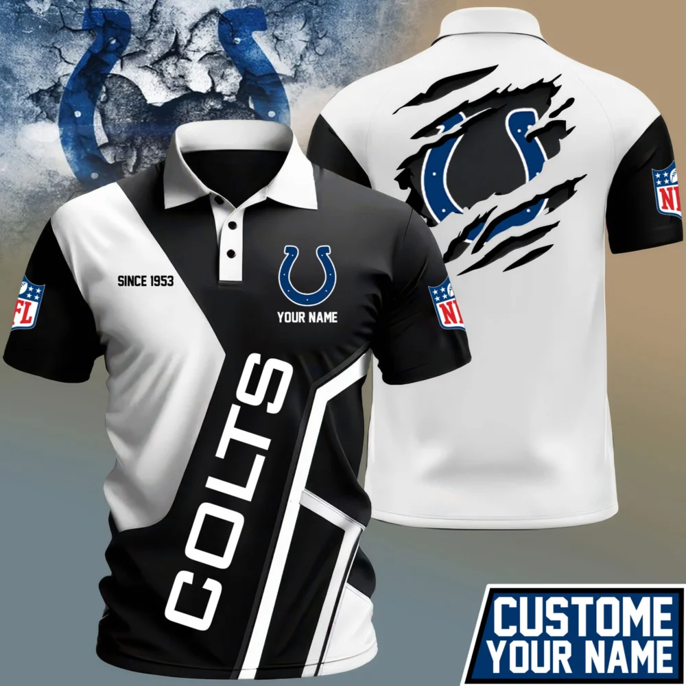 Indianapolis Colts | Premium NFL Game Day Classic Polo TD - XL