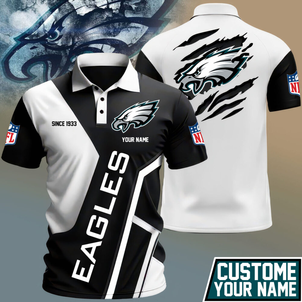 Philadelphia Eagles | Premium NFL Game Day Classic Polo TD - 4XL