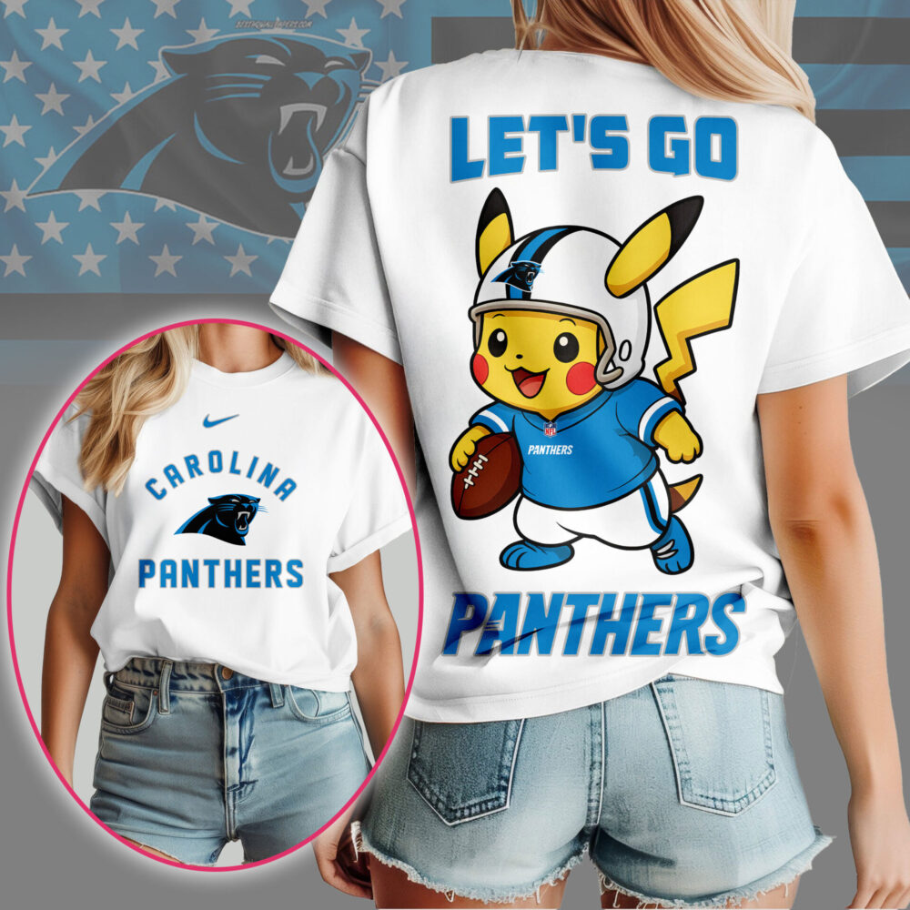 Carolina Panthers | Premium NFL Pokemon Fan 3D Shirt NY