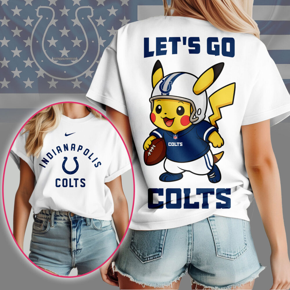 Indianapolis Colts | Premium NFL Pokemon Fan 3D Shirt NY