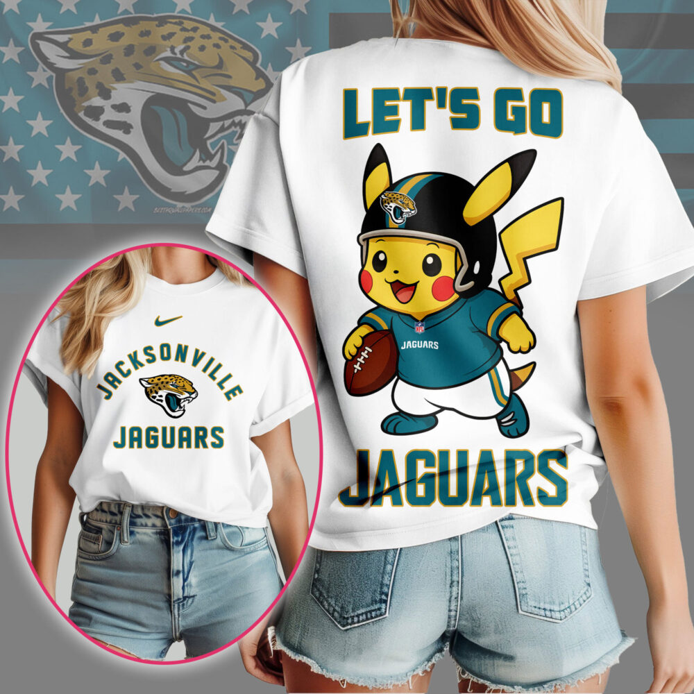Jacksonville Jaguars | Premium NFL Pokemon Fan 3D Shirt NY