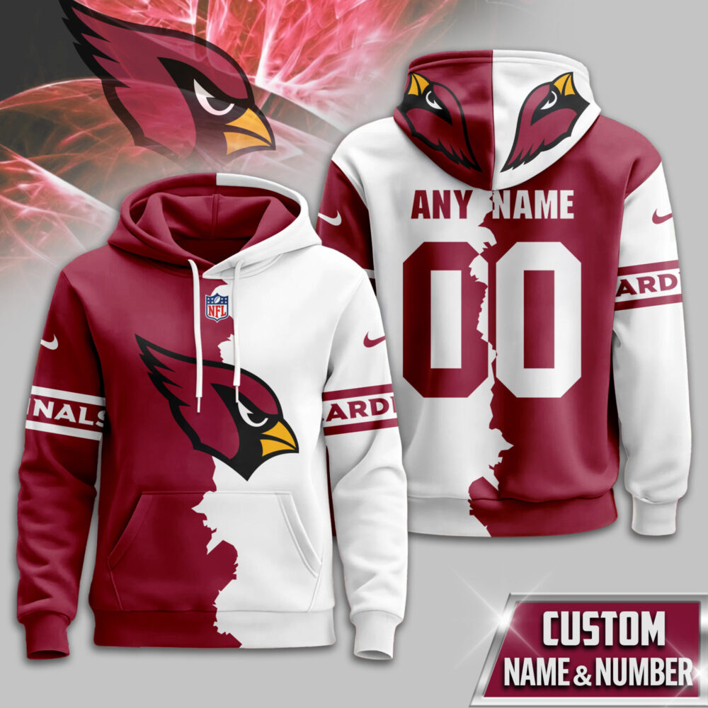 Arizona Cardinals | Premium Victory Split Hoodie TD - 3Xl