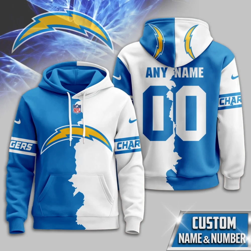 Los Angeles Chargers | Premium Victory Split Hoodie TD - 4XL