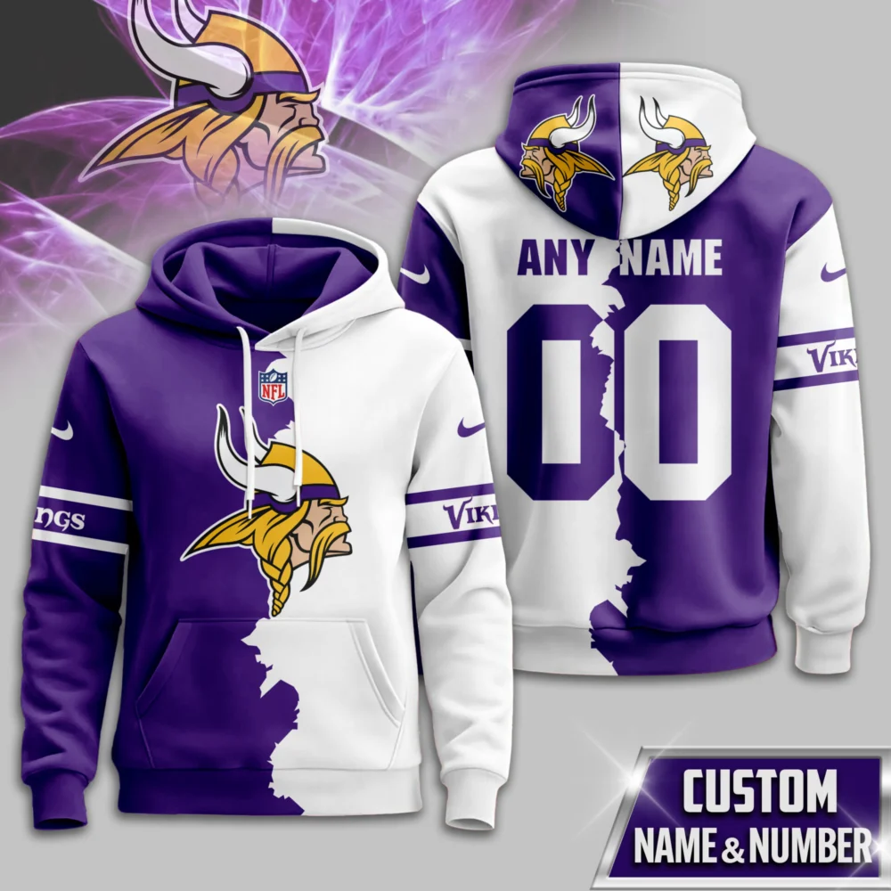 Minnesota Vikings | Premium Victory Split Hoodie TD