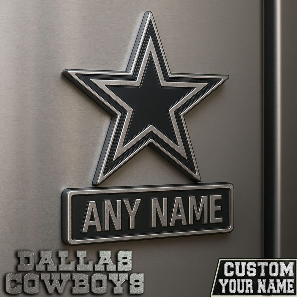 Dallas Cowboys | Premium NFL Fridge Magnet TD - 9.5cm x 9.5cm